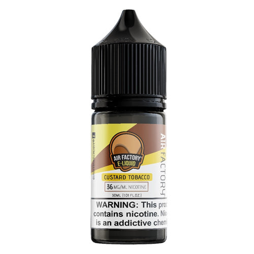 Air Factory (LIQ Salt)(30mL)  -  Qty per pack 1 Custard Tobacco 18mg