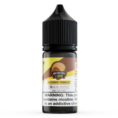 Air Factory (LIQ Salt)(30mL)  -  Qty per pack 1 Custard Tobacco 18mg