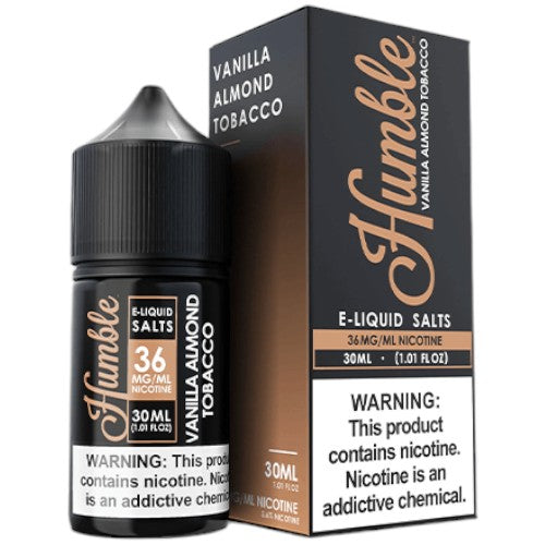 Humble (LIQ Salt)(30mL)  -  Qty per pack 1 Vanilla Almond Tobacco 36mg [Disc.]