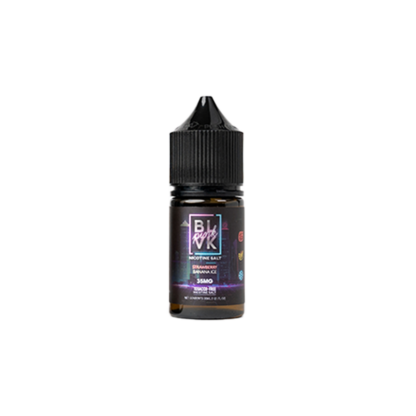 BLVK (LIQ Salt)(30mL) Pink  -  Qty per pack 1 Strawberry Banana Ice 35mg [Disc.]