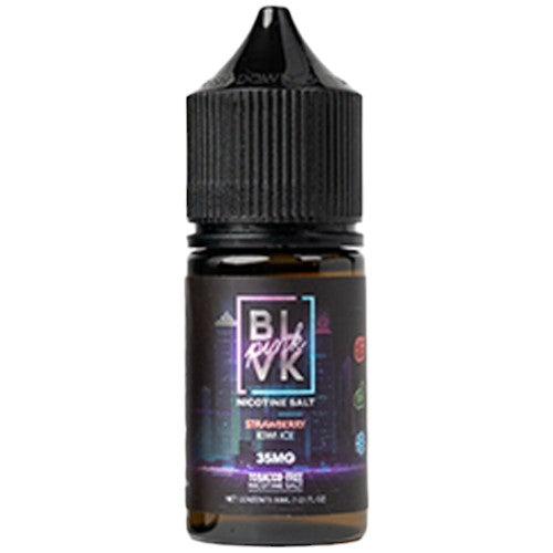 BLVK (LIQ Salt)(30mL) Pink  -  Qty per pack 1 Strawberry Kiwi Ice 35mg