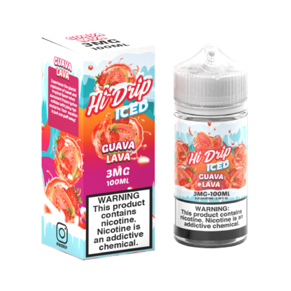 Hi Drip (LIQ FB)(100mL)  -  Qty per pack 1 Guava Lava Iced 00mg