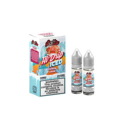 Hi Drip (LIQ Salt)(30mL; 15mL x2)  -  Qty per pack 1 Guava Lava Iced 20mg