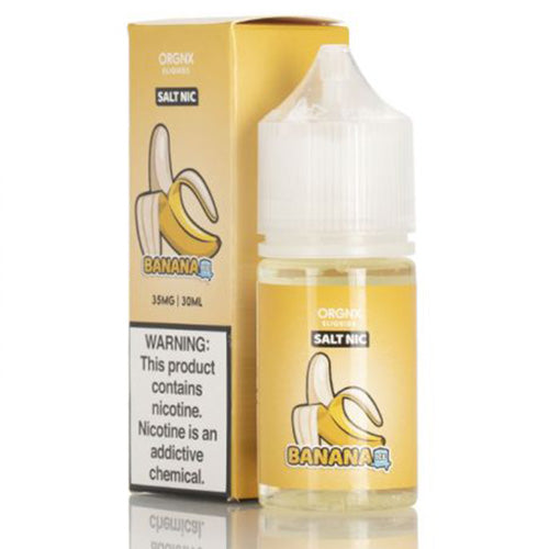 ORGNX (LIQ Salt)(30mL)  -  Qty per pack 1 Banana Ice 50mg