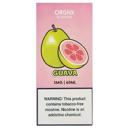 ORGNX (LIQ FB)(60mL)  -  Qty per pack 1 Guava 03mg