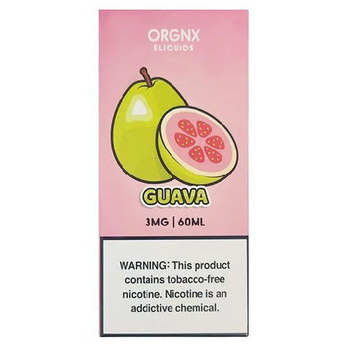 ORGNX (LIQ FB)(60mL)  -  Qty per pack 1 Guava 06mg