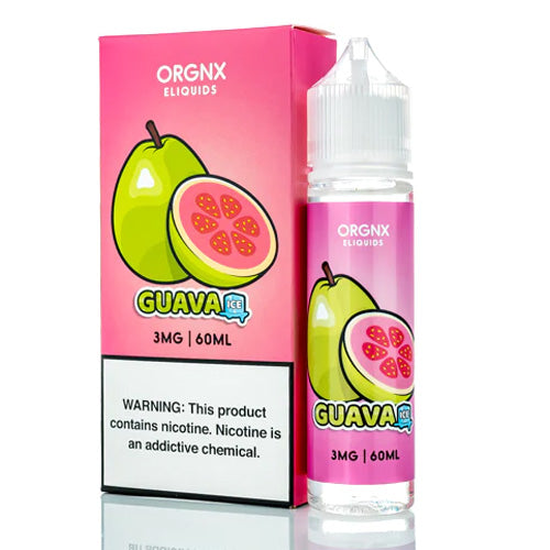 ORGNX (LIQ FB)(60mL)  -  Qty per pack 1 Guava Ice 03mg