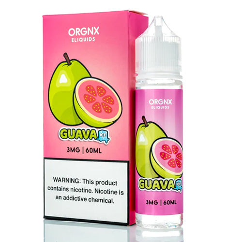 ORGNX (LIQ FB)(60mL)  -  Qty per pack 1 Guava Ice 06mg