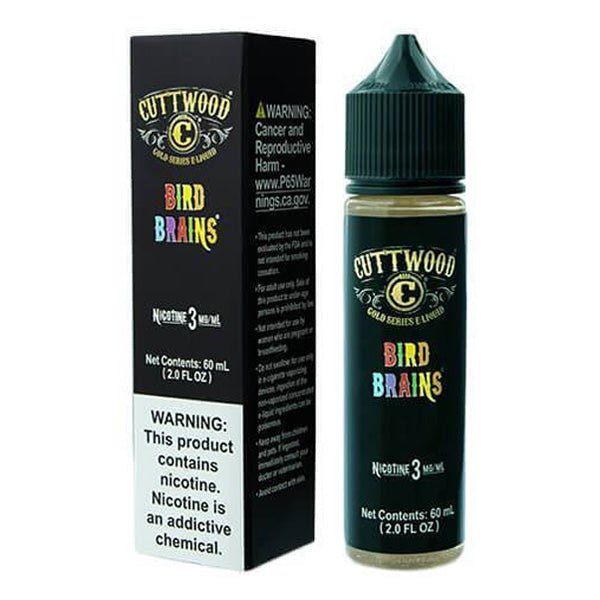 Cuttwood (LIQ FB)(60mL)  -  Qty per pack 1 Bird Brains 00mg