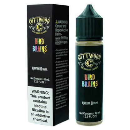 Cuttwood (LIQ FB)(60mL)  -  Qty per pack 1 Bird Brains 00mg