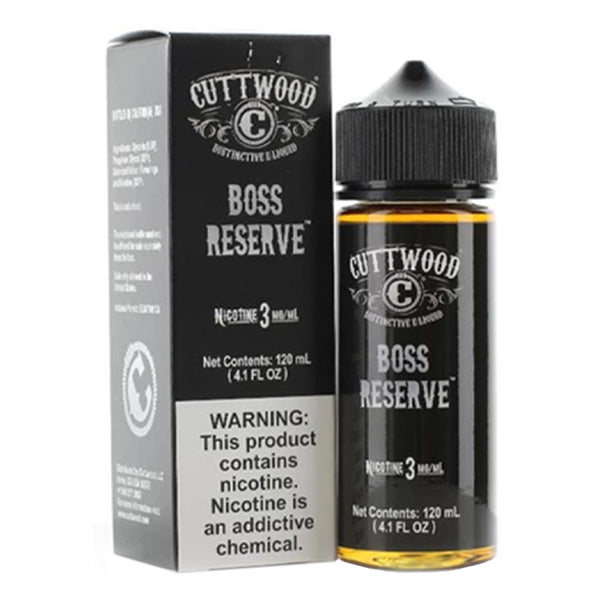 Cuttwood (LIQ FB)(120mL)  -  Qty per pack 1 Boss Reserve 00mg