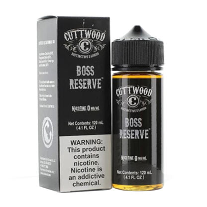 Cuttwood (LIQ FB)(120mL)  -  Qty per pack 1 Boss Reserve 00mg