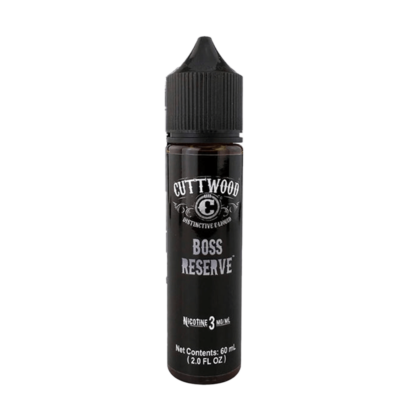 Cuttwood (LIQ FB)(60mL)  -  Qty per pack 1 Boss Reserve 00mg