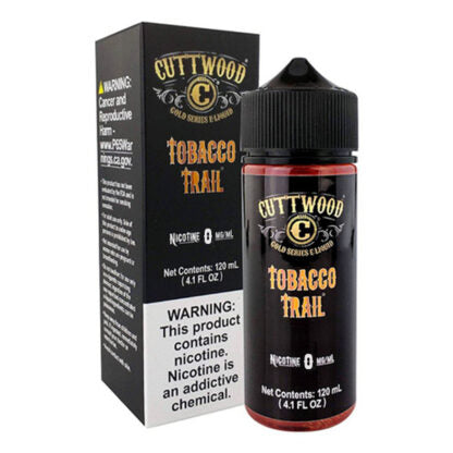 Cuttwood (LIQ FB)(120mL)  -  Qty per pack 1 Tobacco Trail 00mg