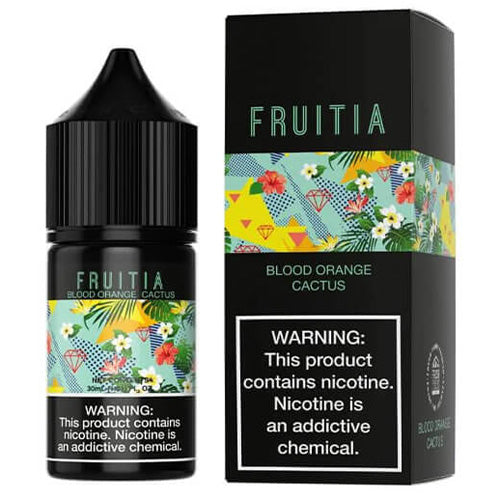 Fruitia (LIQ Salt)(30mL)  -  Qty per pack 1 Blood Orange Cactus Cooler 50mg