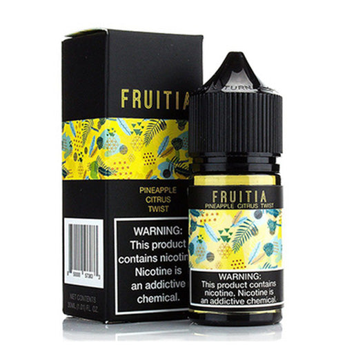 Fruitia (LIQ Salt)(30mL)  -  Qty per pack 1 Pineapple Citrus Twist 35mg