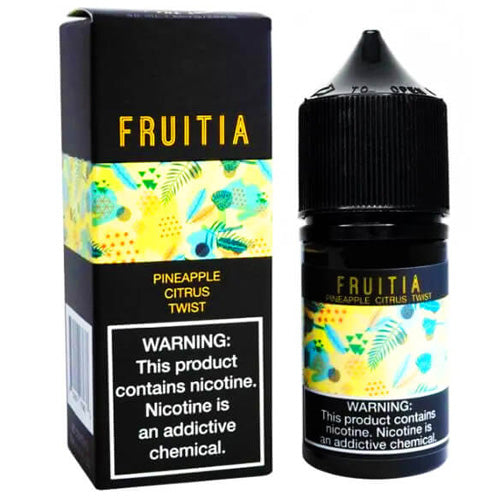 Fruitia (LIQ Salt)(30mL)  -  Qty per pack 1 Pineapple Citrus Twist 50mg