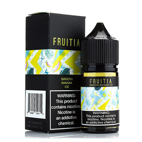 Fruitia (LIQ Salt)(30mL)  -  Qty per pack 1 Smooth Banana Ice 35mg