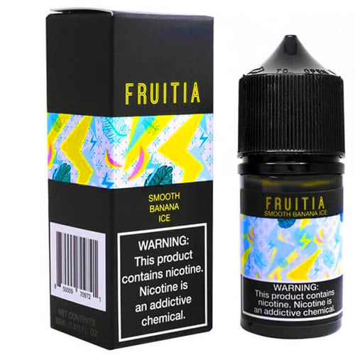 Fruitia (LIQ Salt)(30mL)  -  Qty per pack 1 Smooth Banana Ice 50mg