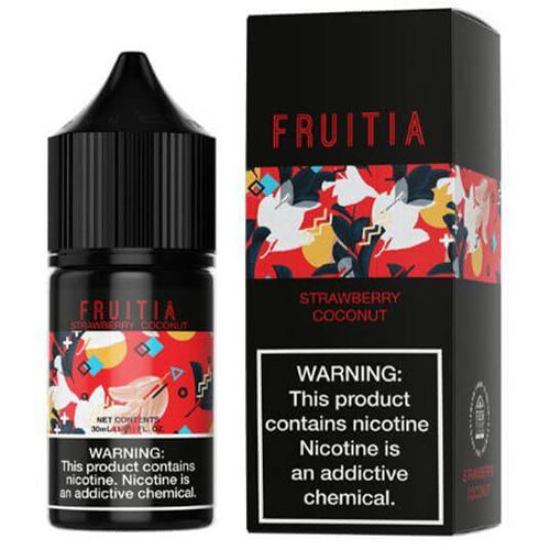 Fruitia (LIQ Salt)(30mL)  -  Qty per pack 1 Strawberry Coconut Refresher 50mg