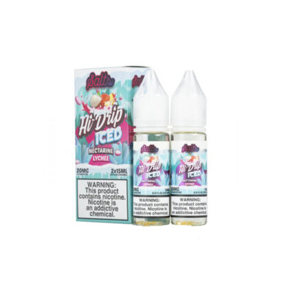 Hi Drip (LIQ Salt)(30mL; 15mL x2)  -  Qty per pack 1 Nectarine Lychee Iced 20mg