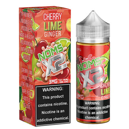 Nomenon (LIQ FB)(120mL) X2 Series  -  Qty per pack 1 Cherry Lime Ginger 03mg