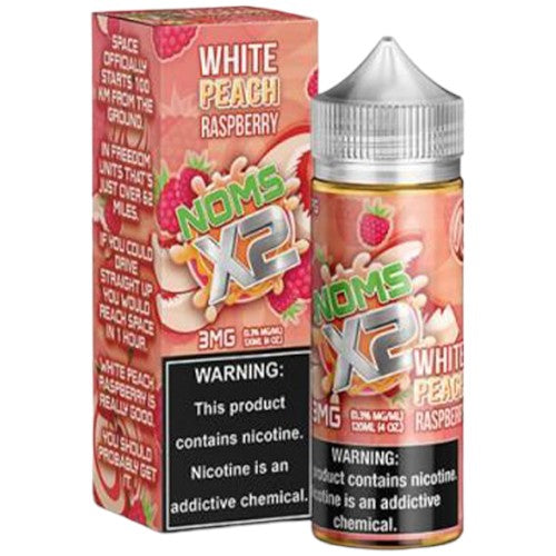 Nomenon (LIQ FB)(120mL) X2 Series  -  Qty per pack 1 White Peach Raspberry 03mg