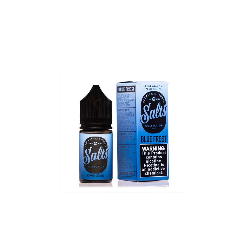 Propaganda (LIQ Salt)(30mL)  -  Qty per pack 1 Blue Frost 35mg