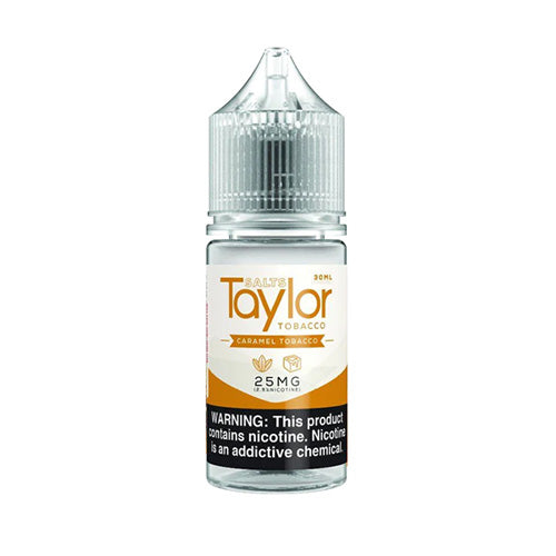 Taylor Flavors (LIQ Salt)(30mL)  -  Qty per pack 1 Caramel Tobacco 25mg