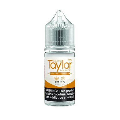 Taylor Flavors (LIQ Salt)(30mL)  -  Qty per pack 1 Caramel Tobacco 45mg