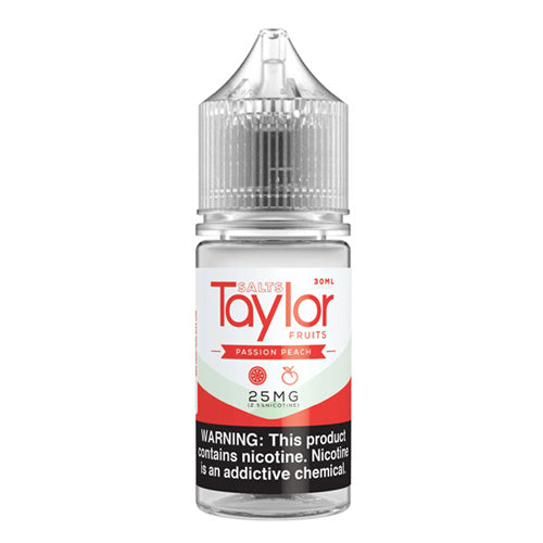 Taylor Flavors (LIQ Salt)(30mL)  -  Qty per pack 1 Passion Peach 25mg