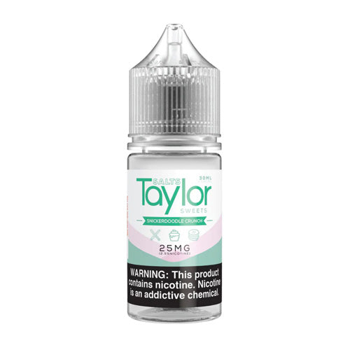 Taylor Flavors (LIQ Salt)(30mL)  -  Qty per pack 1 Snickerdoodle Crunch 25mg