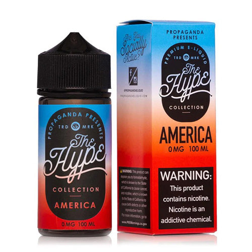 The Hype (LIQ FB)(100mL)  -  Qty per pack 1 America 00mg