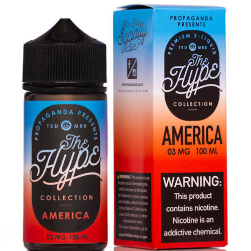 The Hype (LIQ FB)(100mL)  -  Qty per pack 1 America 03mg