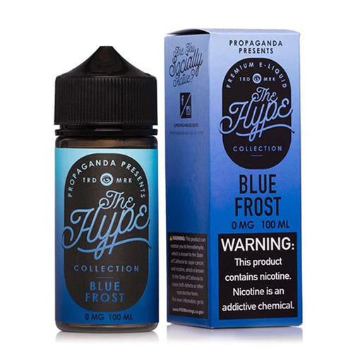 The Hype (LIQ FB)(100mL)  -  Qty per pack 1 Blue Frost 00mg