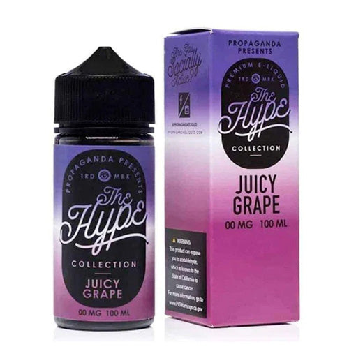 The Hype (LIQ FB)(100mL)  -  Qty per pack 1 Juicy Grape 00mg