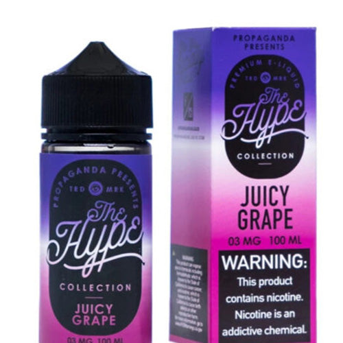 The Hype (LIQ FB)(100mL)  -  Qty per pack 1 Juicy Grape 03mg