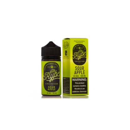 The Hype (LIQ FB)(100mL)  -  Qty per pack 1 Sour Apple 00mg