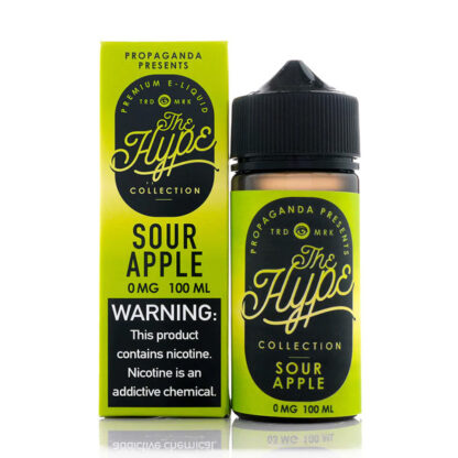 The Hype (LIQ FB)(100mL)  -  Qty per pack 1 Sour Apple 00mg