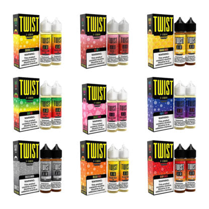 Twist (LIQ FB)(120mL; 60mL x2)  -  Qty per pack 1 Menthol No. 1 00mg