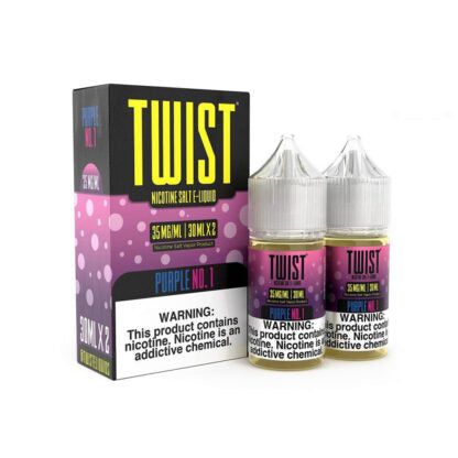 Twist (LIQ Salt)(60mL; 30mL x2)  -  Qty per pack 1 Purple No. 1 35mg