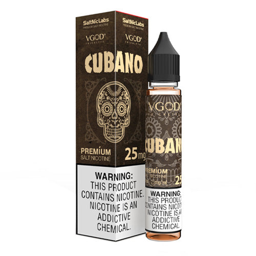 VGOD (LIQ Salt)(30mL)  -  Qty per pack 1 Cubano 25mg