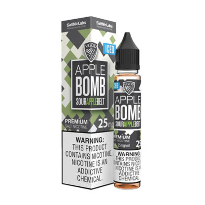 VGOD (LIQ Salt)(30mL)  -  Qty per pack 1 Iced Apple Bomb 25mg