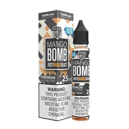 VGOD (LIQ Salt)(30mL)  -  Qty per pack 1 Iced Mango Bomb 25mg