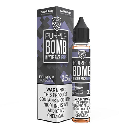 VGOD (LIQ Salt)(30mL)  -  Qty per pack 1 Purple Bomb 25mg