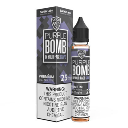 VGOD (LIQ Salt)(30mL)  -  Qty per pack 1 Purple Bomb 25mg