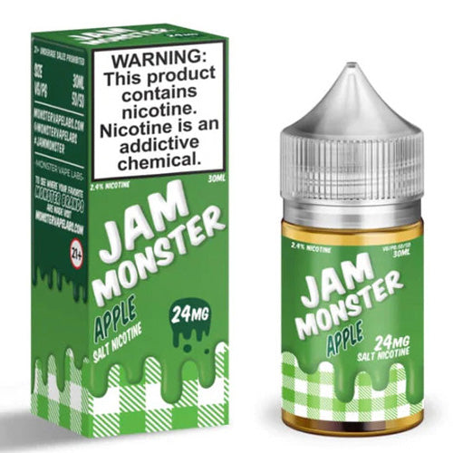 Jam Monster (LIQ Salt)(30mL) Jam  -  Qty per pack 1 Apple Jam 48mg