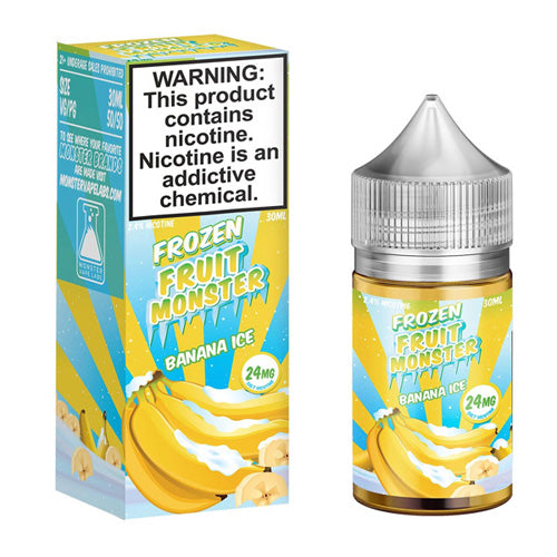 Jam Monster (LIQ Salt)(30mL) Frozen  -  Qty per pack 1 Banana Ice 24mg