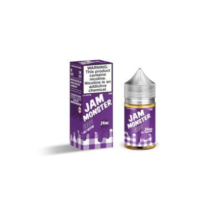 Jam Monster (LIQ Salt)(30mL) Jam  -  Qty per pack 1 Grape Jam 24mg