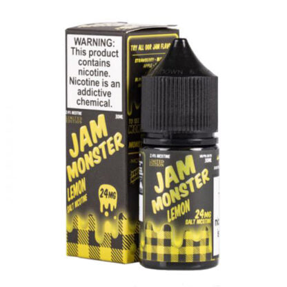 Jam Monster (LIQ Salt)(30mL) Jam  -  Qty per pack 1 Lemon Jam 24mg